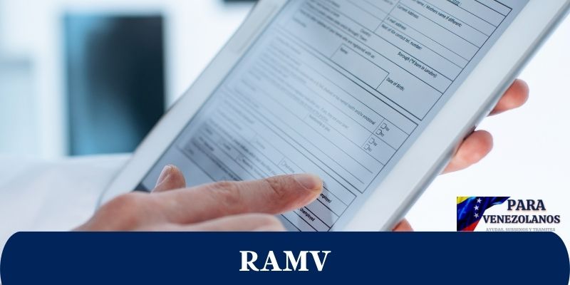 Registro Administrativo de Migrantes Venezolanos ramv