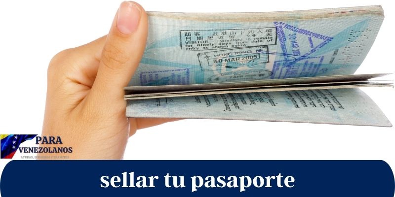 Consecuencias de no sellar pasaporte para cruzar hacia Colombia
